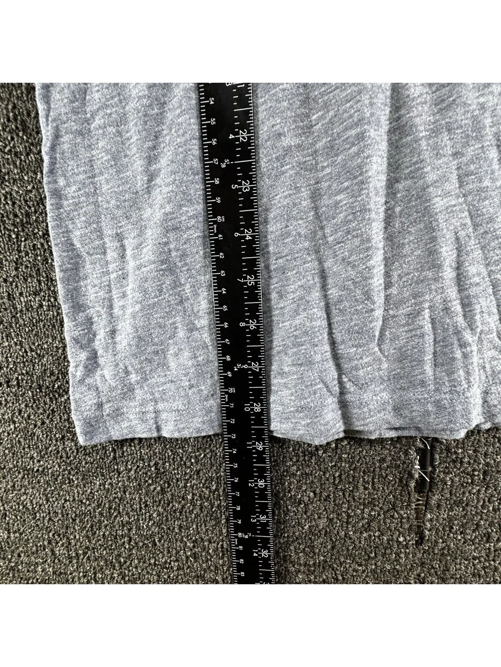 Banana Republic Shirt (L) Gray Elephant Graphic Tee Short Sleeve Mens Heathered